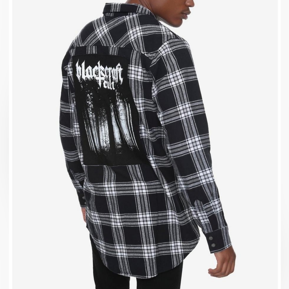 BlackCraft Patch Woven Button-Up